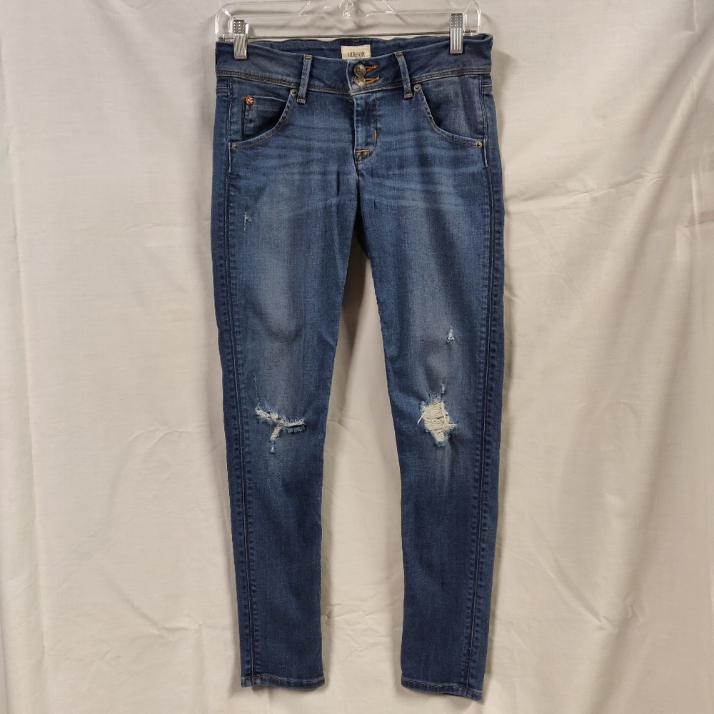 Hudson Jeans Collin Flap Skinny Jeans